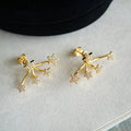 JUSSAN Star Luxe Sterling Silver Earrings