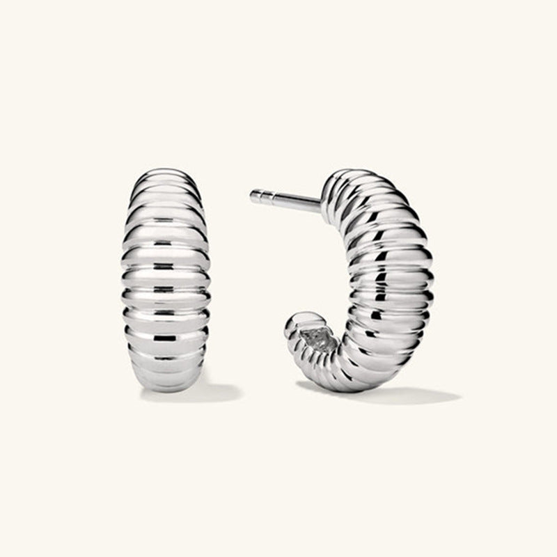 JUSSAN Modern Sterling Silver Earrings