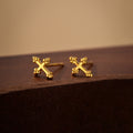 JUSSAN Minimal Luxe Sterling Silver Earrings