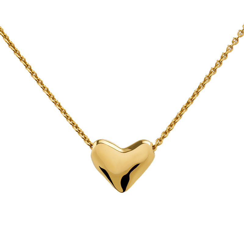 JUSSAN Heart Luxe Sterling Silver Necklace
