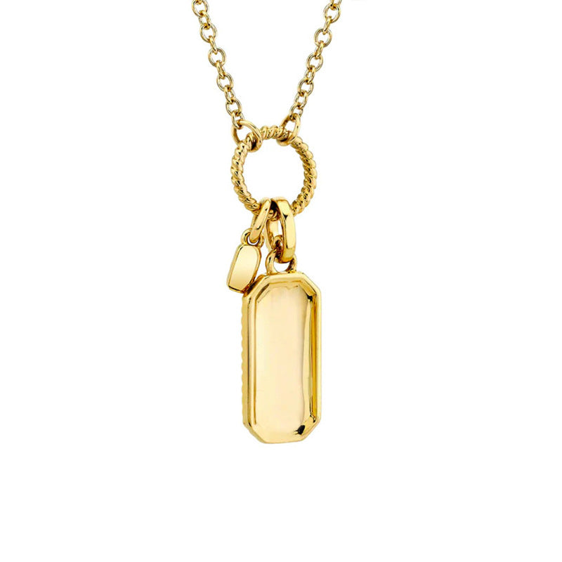 JUSSAN Pave Luxe Sterling Silver Necklace