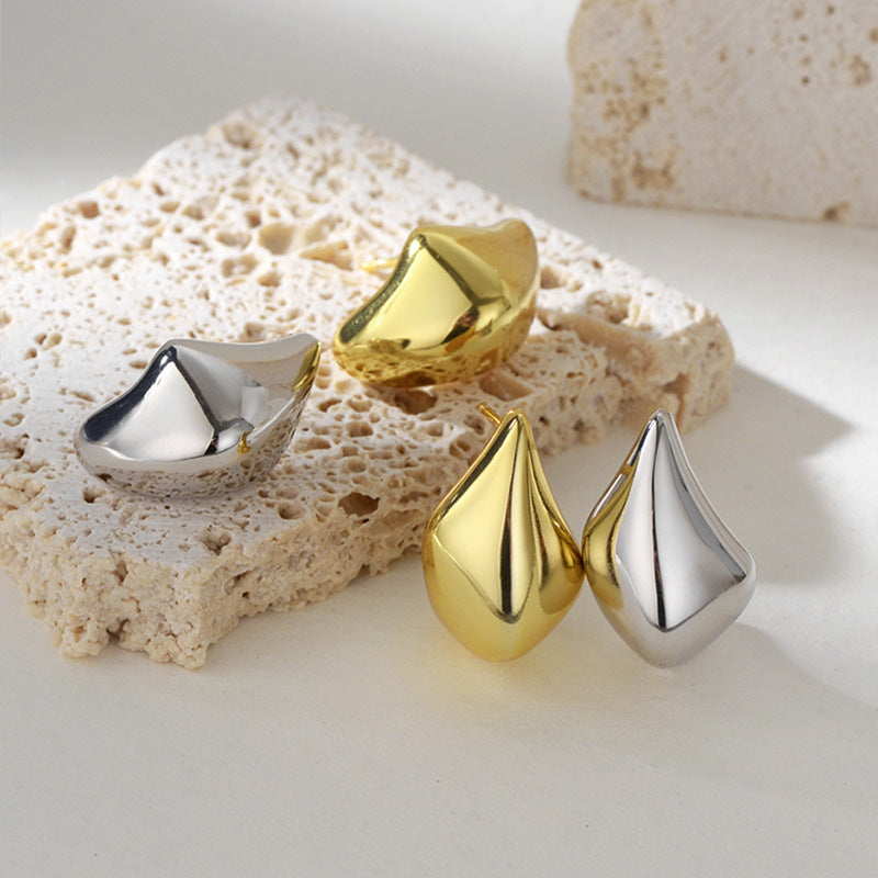 JUSSAN Teardrop Luxe Sterling Silver Earrings