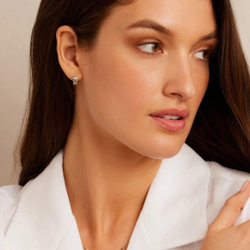 JUSSAN Ear Cuff Hoop Sterling Silver Earrings