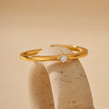 JUSSAN Minimal Luxe Sterling Silver Ring