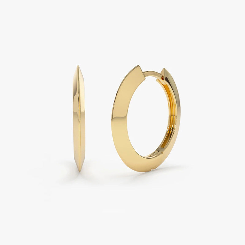 JUSSAN Minimal Luxe Sterling Silver Earrings