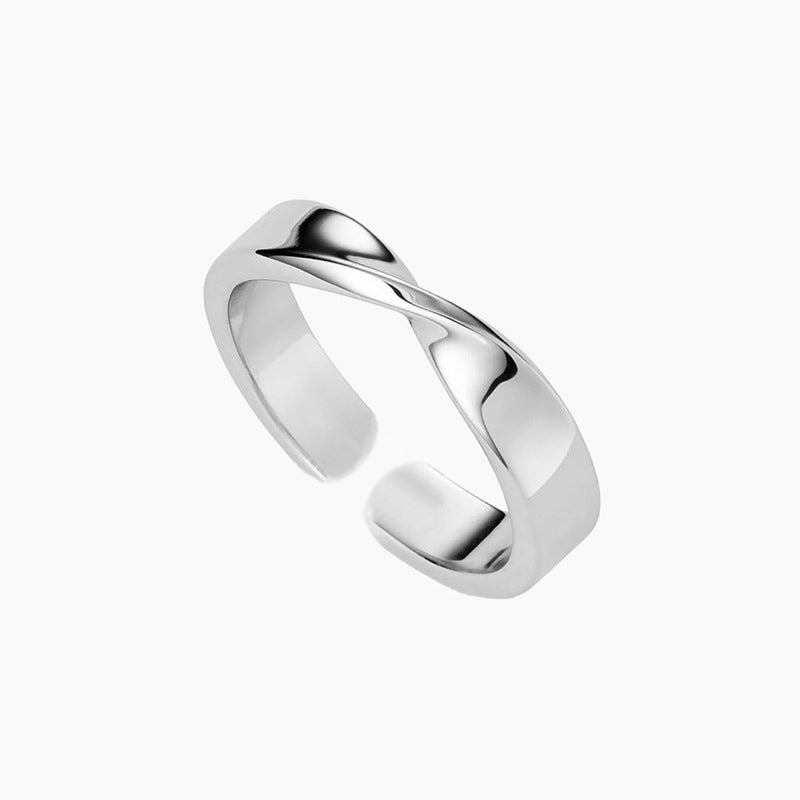JUSSAN Minimal Luxe Sterling Silver Ring