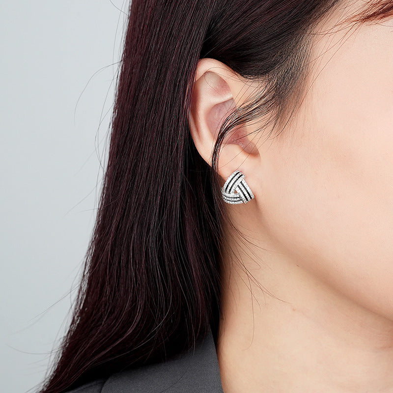 JUSSAN Luxe Sterling Silver Earrings