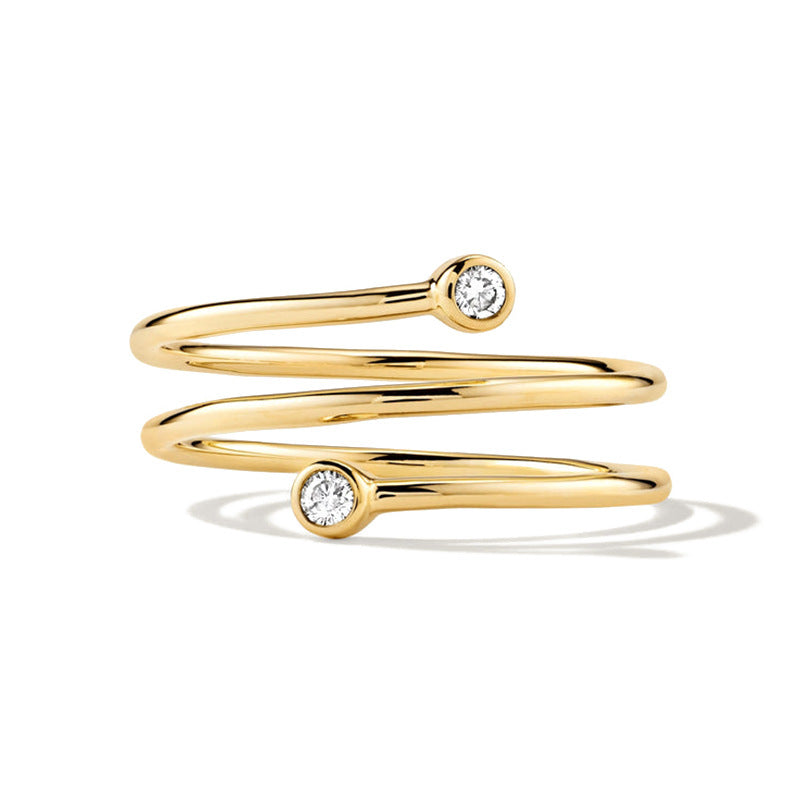 JUSSAN Pave Luxe Sterling Silver Ring
