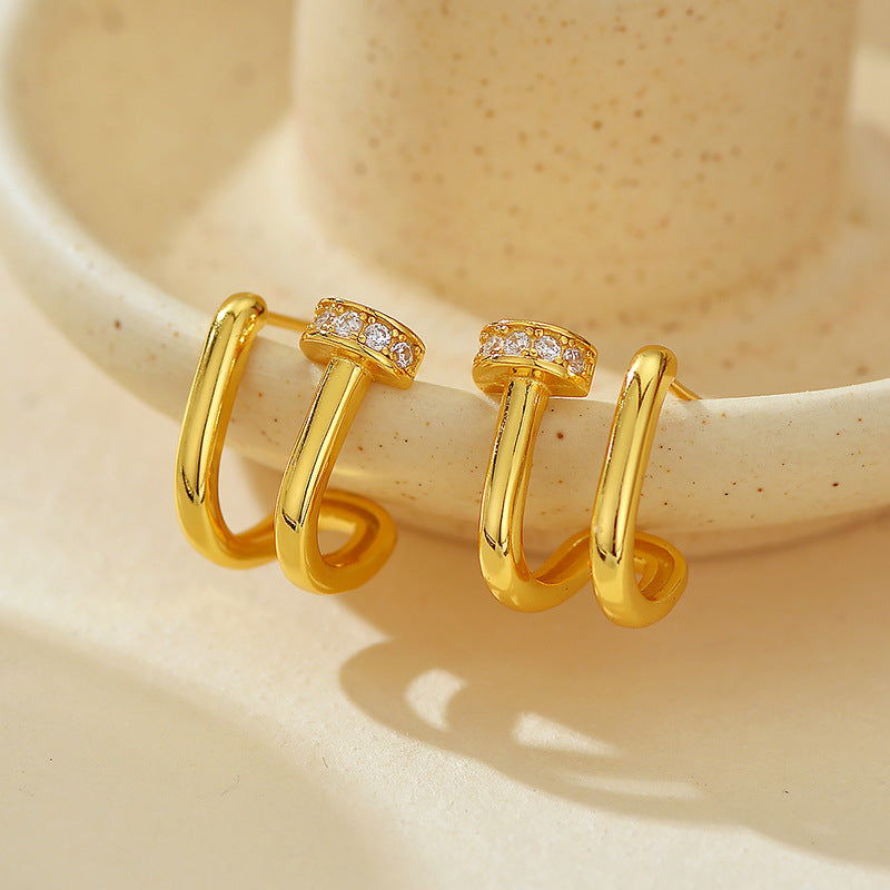 JUSSAN Luxe Sterling Silver Earrings