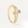 JUSSAN Pave Luxe Sterling Silver Ring