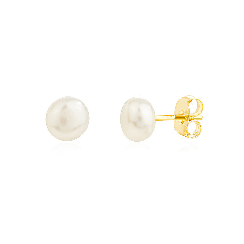 JUSSAN Pearl Sterling Silver Earrings