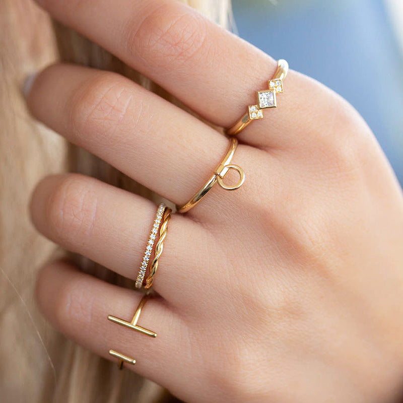 JUSSAN Minimal Luxe Sterling Silver Ring