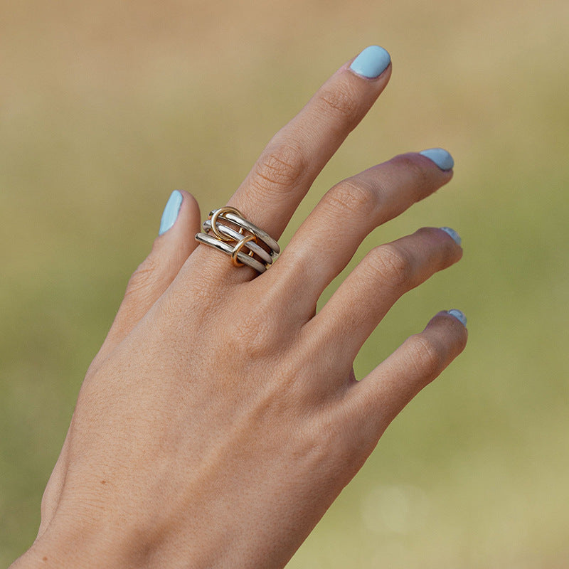 JUSSAN Pave Luxe Sterling Silver Ring