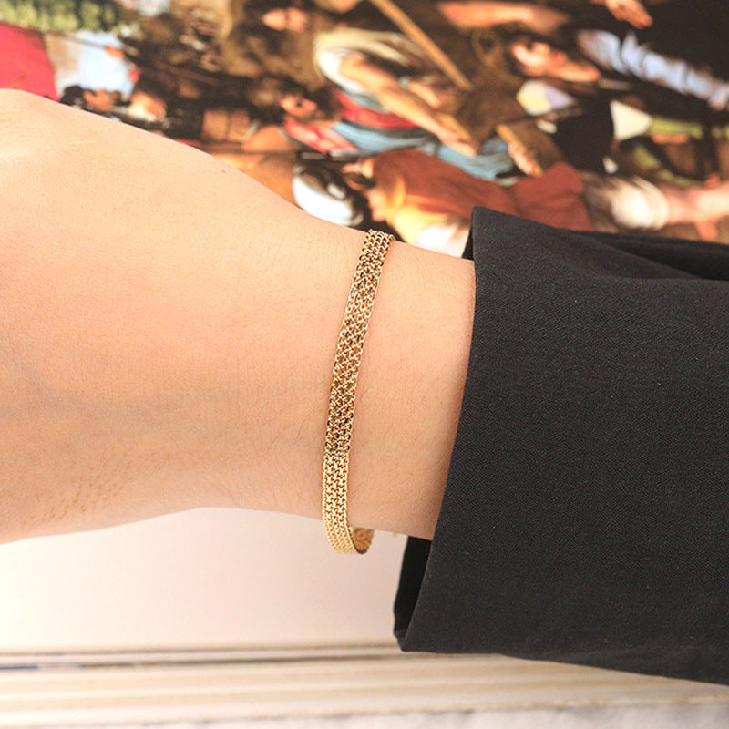 JUSSAN Luxe Sterling Silver Bracelet