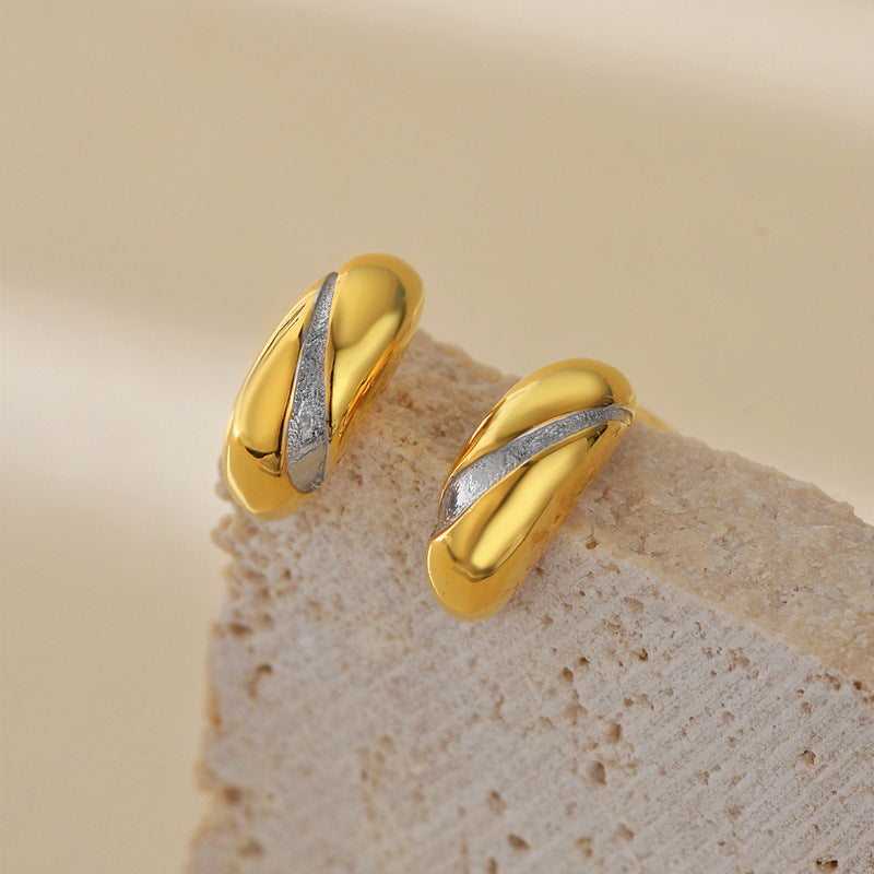 JUSSAN Modern Sterling Silver Earrings