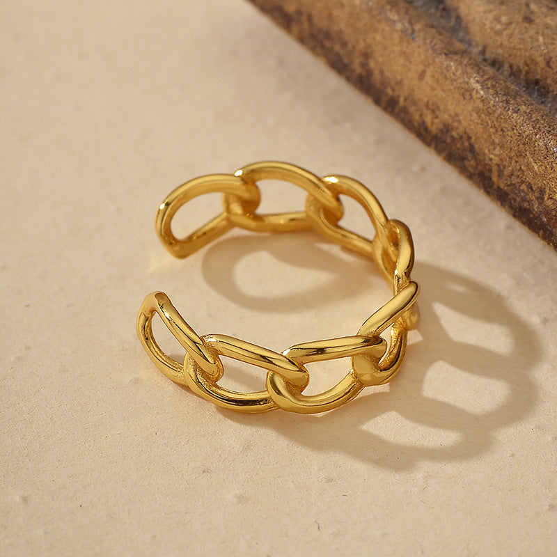 JUSSAN Minimal Luxe Silver Ring