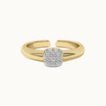 JUSSAN Pave Luxe Sterling Silver Ring