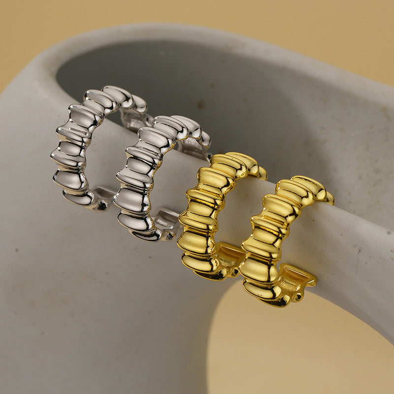 JUSSAN Luxe Sterling Silver Earrings