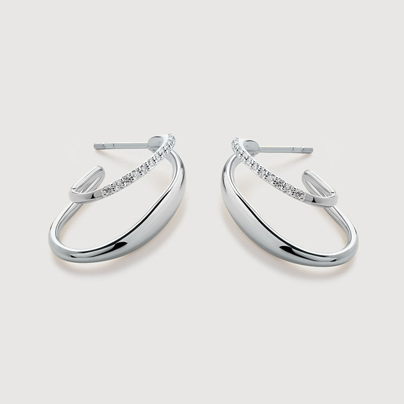 JUSSAN Luxe Sterling Silver Earrings