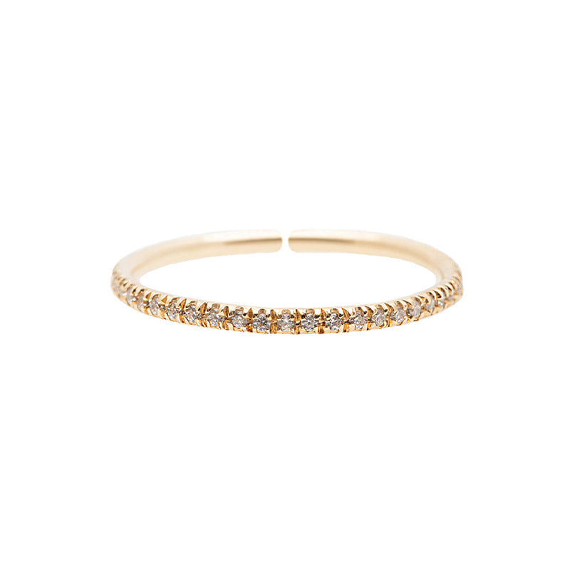 JUSSAN Minimal Luxe Sterling Silver Ring