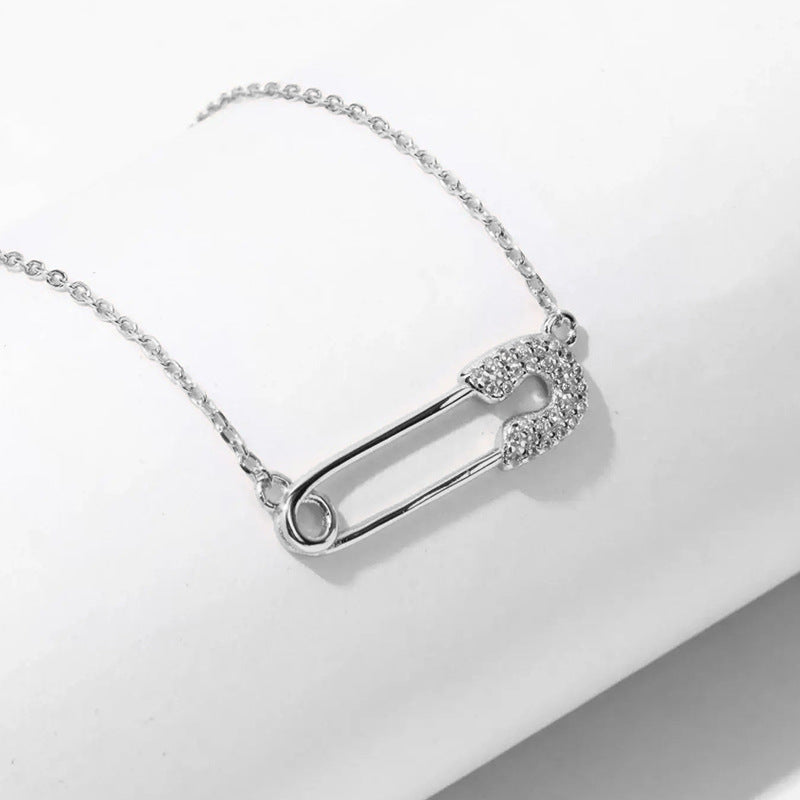 JUSSAN Pave Luxe Sterling Silver Necklace