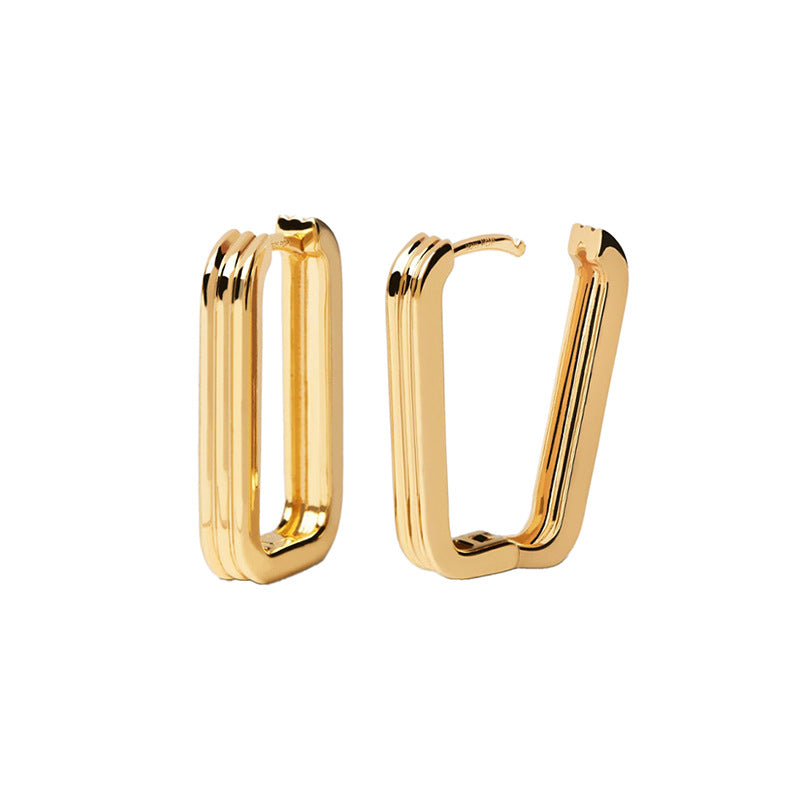 JUSSAN Modern Sterling Silver Earrings