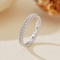 JUSSAN Hoop Minimal Luxe Sterling Silver Ring