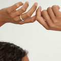 JUSSAN Minimal Luxe Sterling Silver Ring
