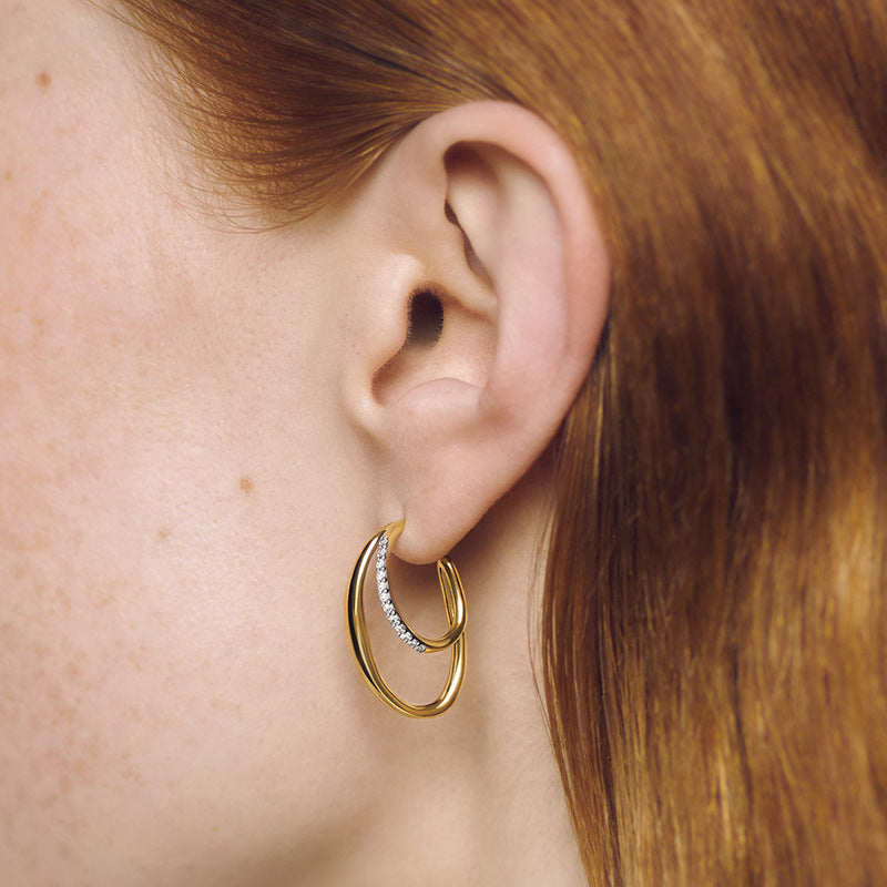 JUSSAN Luxe Sterling Silver Earrings