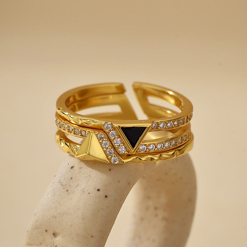 JUSSAN Modern Sterling Silver Ring
