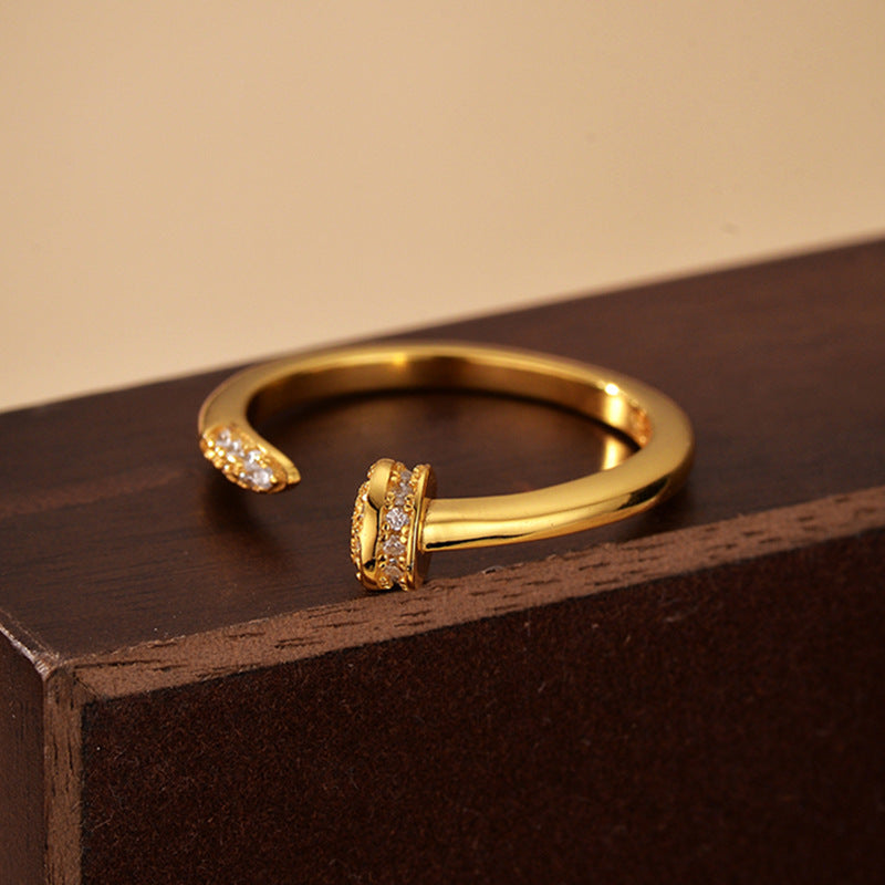 JUSSAN Pave Luxe Sterling Silver Ring
