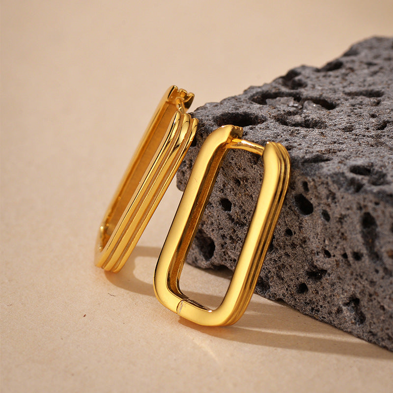 JUSSAN Modern Sterling Silver Earrings