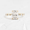 JUSSAN Pave Minimal Luxe Sterling Silver Ring