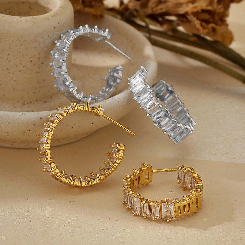 JUSSAN Luxe Sterling Silver Earrings