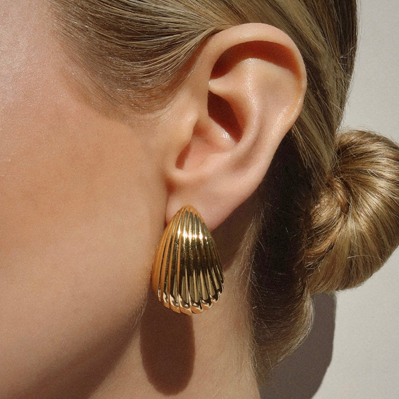 JUSSAN Minimal Sterling Silver Earrings