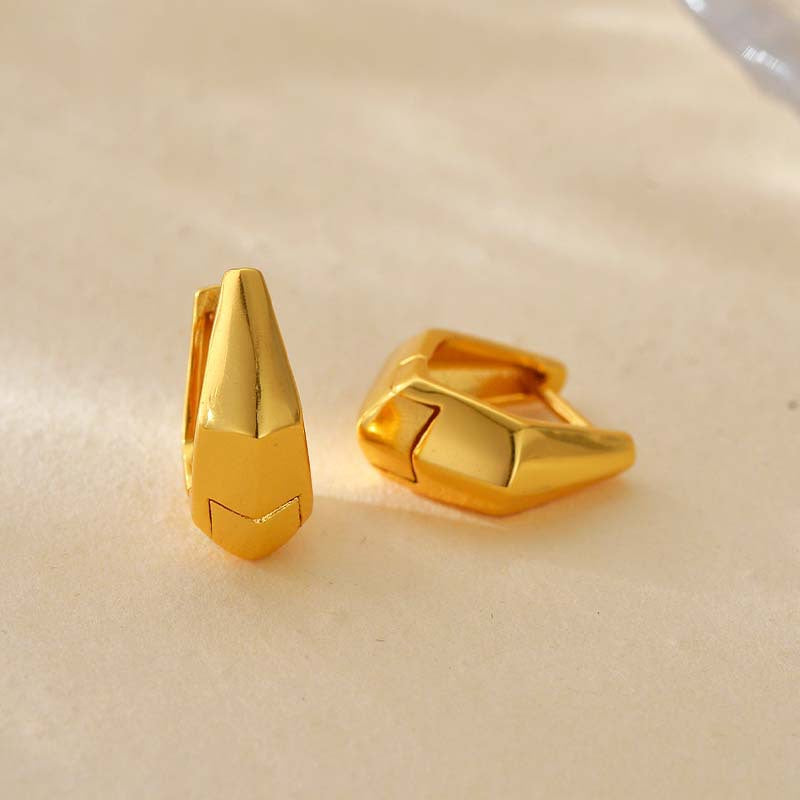 JUSSAN Geometric Sterling Silver Earrings