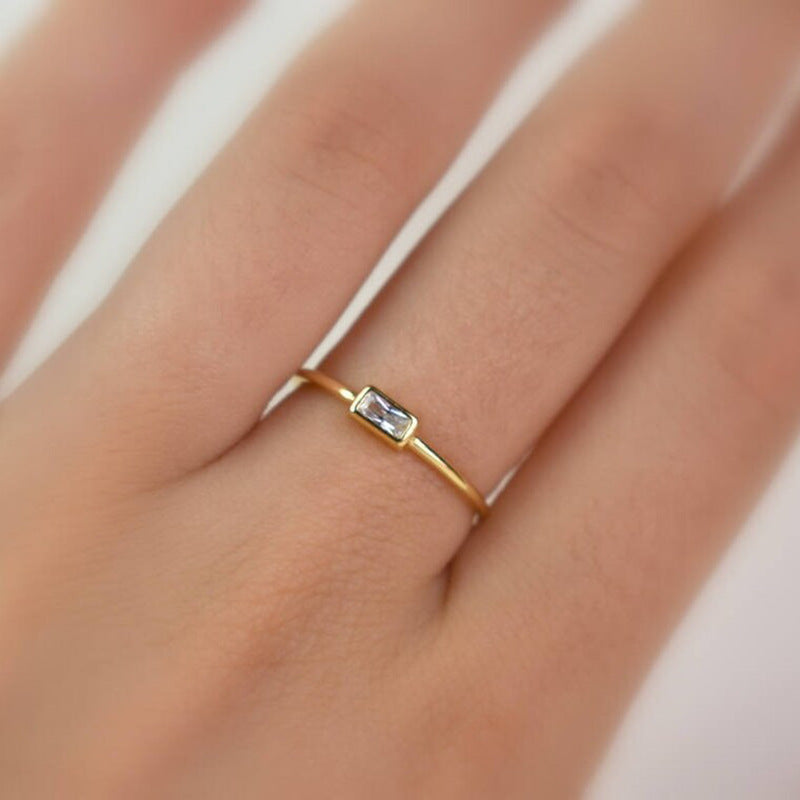 JUSSAN Starlight Pave Sterling Silver Ring