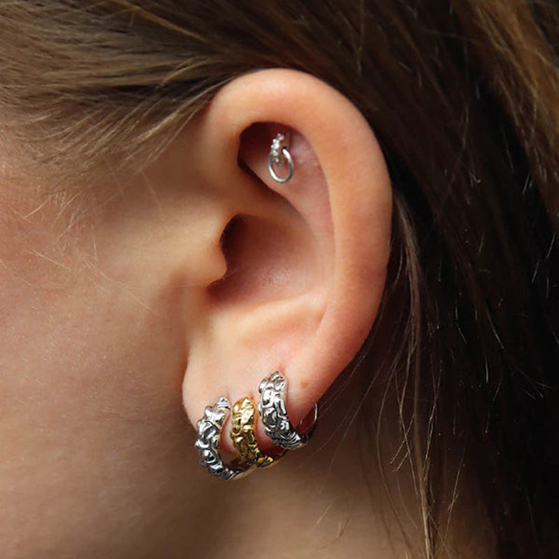 JUSSAN Ear Cuff Sterling Silver Earrings