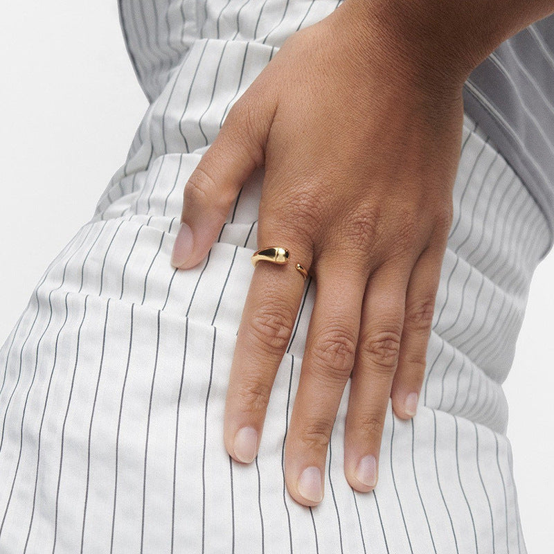 JUSSAN Minimal Sterling Silver Ring
