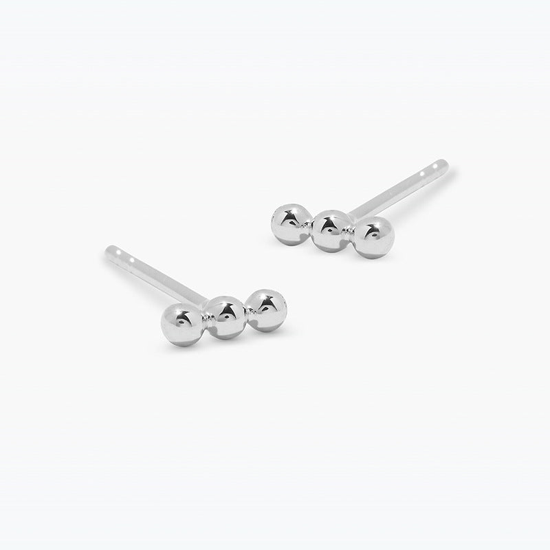 JUSSAN Minimal Luxe Sterling Silver Earrings