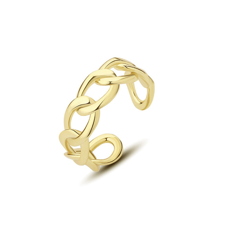 JUSSAN Minimal Luxe Silver Ring