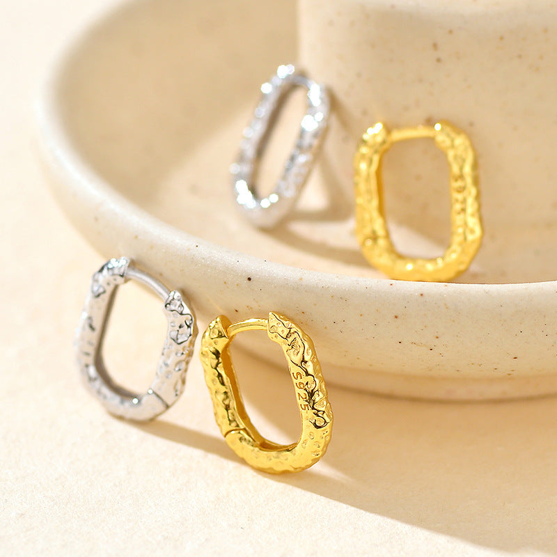 JUSSAN Minimal Luxe Sterling Silver Earrings