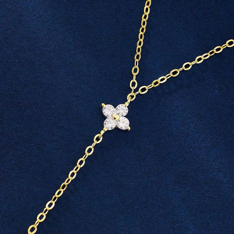 JUSSAN Starlight Minimal Sterling Silver Bracelet